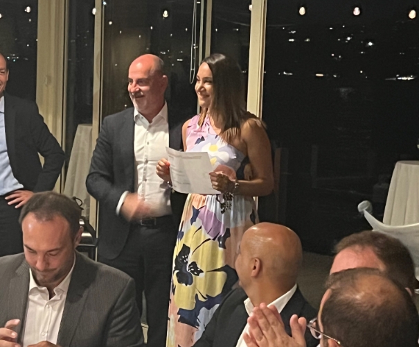 AWARD FOR THE TRAVEL CONTEST IN SAN FRANCISCO 2022